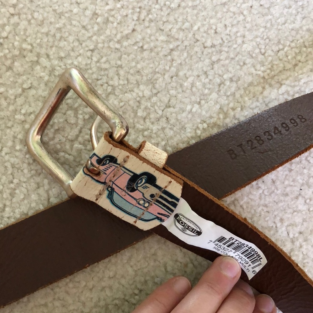 FOSSIL Collage Belt - Picture 8 of 8